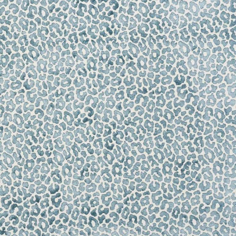 Schumacher 68824 Madeleine Velvet Cadet fabric swatch