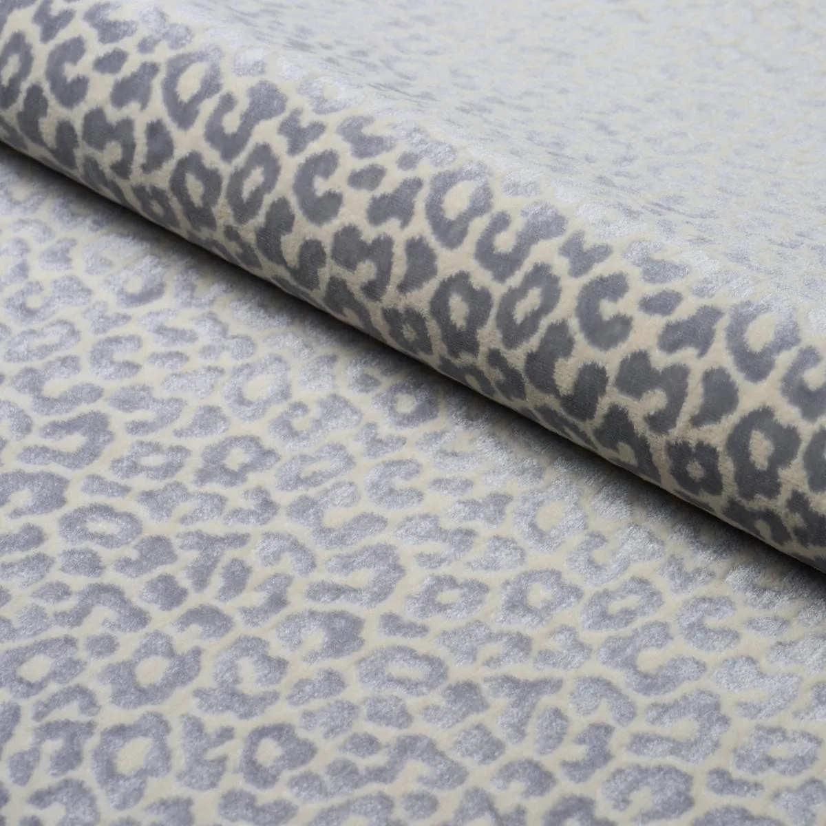 Schumacher 68827 Madeleine Velvet Ciel fabric swatch