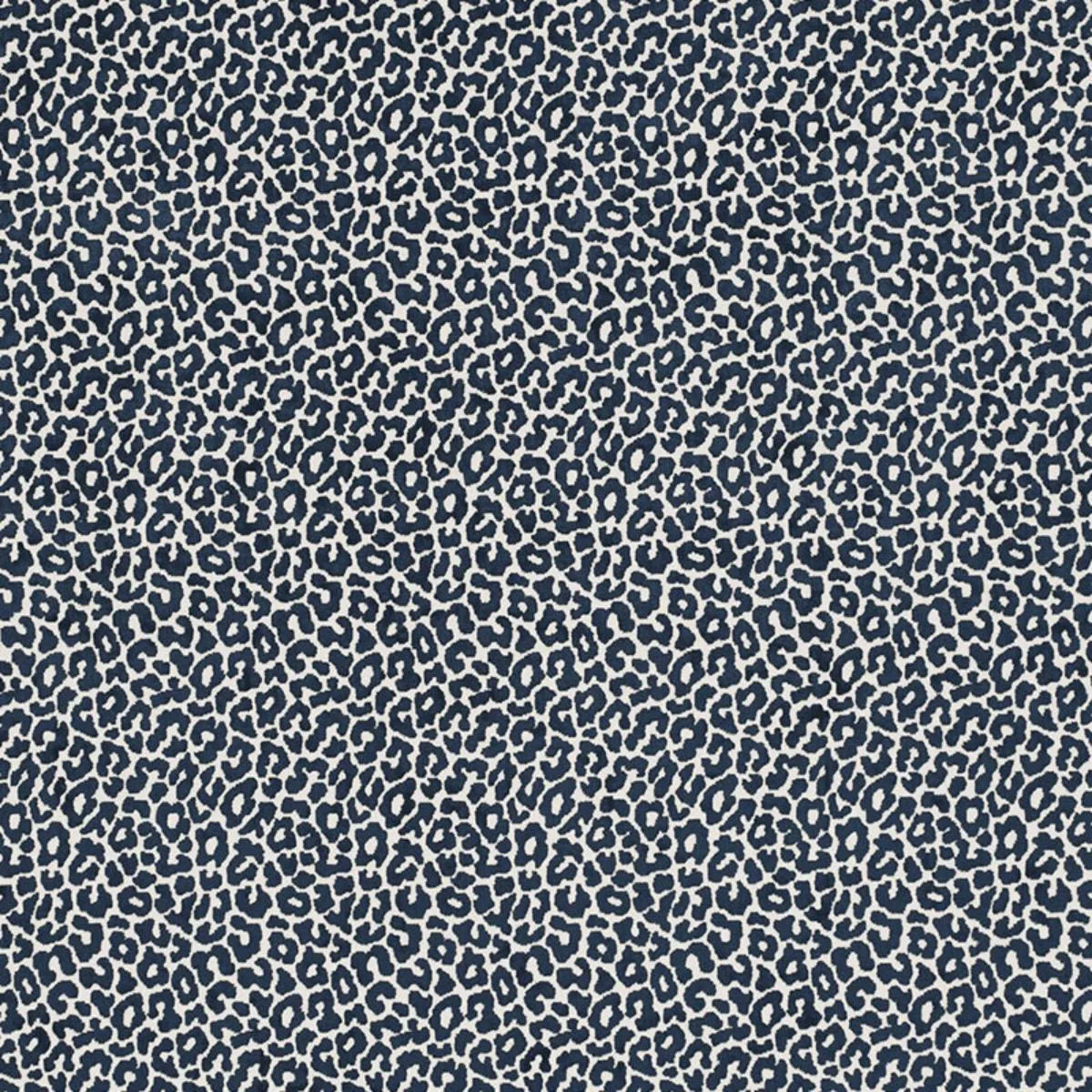 Schumacher 68820 Madeleine Velvet Midnight fabric swatch