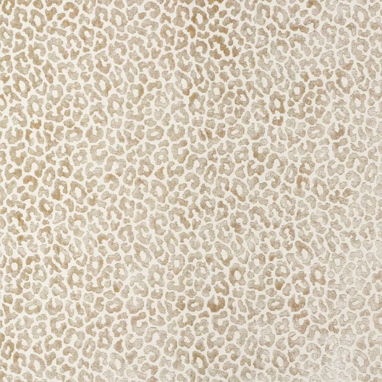 Schumacher 68826 Madeleine Velvet Natural fabric swatch