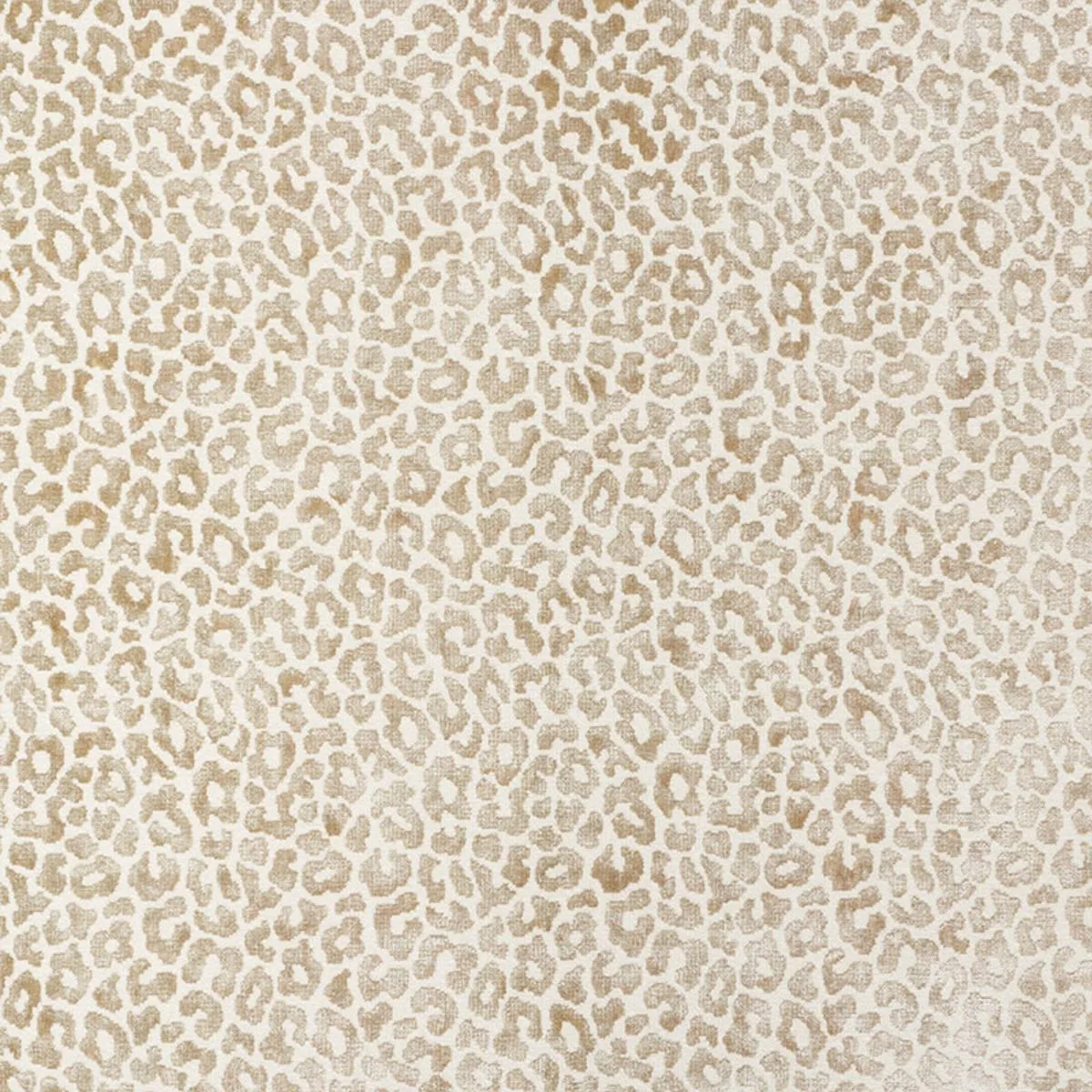 Schumacher 68826 Madeleine Velvet Natural fabric swatch