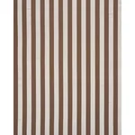Schumacher 85773 Madison Wide Stripe Brown fabric swatch