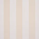 Schumacher 85771 Madison Wide Stripe Ivory fabric swatch