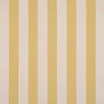 Schumacher 85775 Madison Wide Stripe Yellow fabric swatch