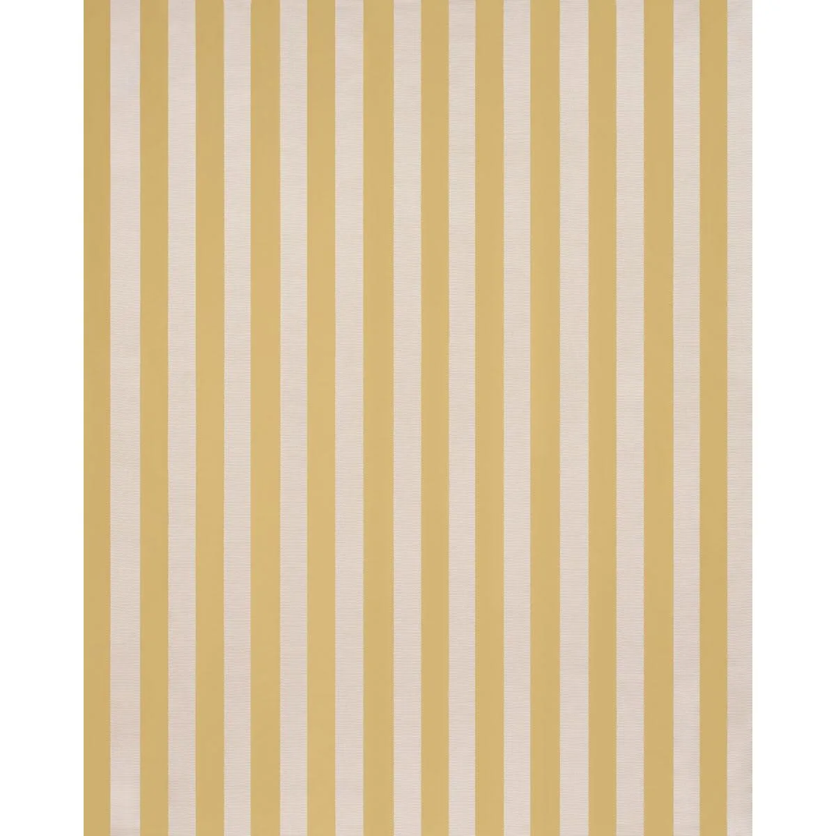 Schumacher 85775 Madison Wide Stripe Yellow fabric swatch