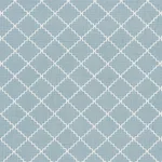 Schumacher 83760 Maggie Lattice China Blue fabric swatch