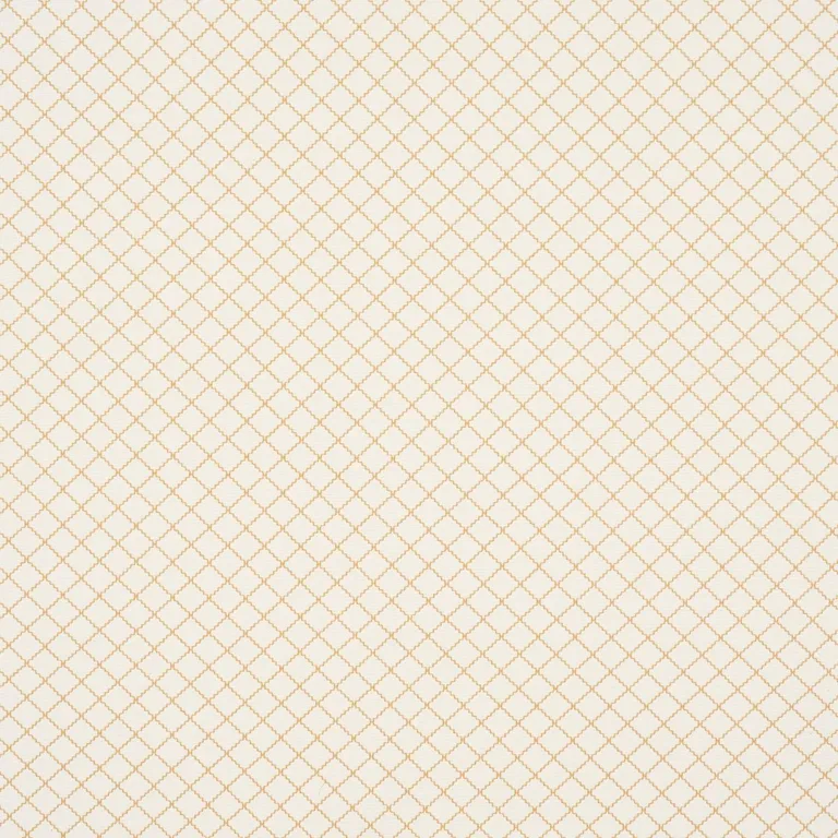 Schumacher 83763 Maggie Lattice Neutral fabric swatch
