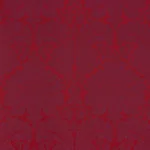 Schumacher 71282 Maggiore Damasco Ruby fabric swatch
