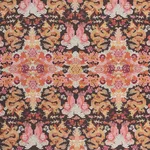 Schumacher 178053 Magic Mountain Dragon Aubergine fabric swatch