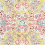 Schumacher 178052 Magic Mountain Dragon Yellow fabric swatch
