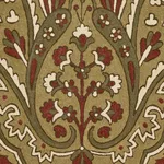 Schumacher 64811 Maharajah Crewel Embroidery Pompeii fabric swatch