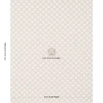 Schumacher 84500 Maize Ivory fabric swatch