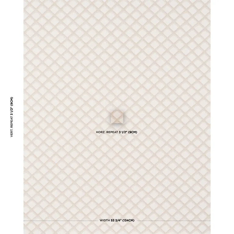 Schumacher 84500 Maize Ivory fabric swatch