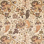 Schumacher 179422 Majorelle Velvet Neutral fabric swatch