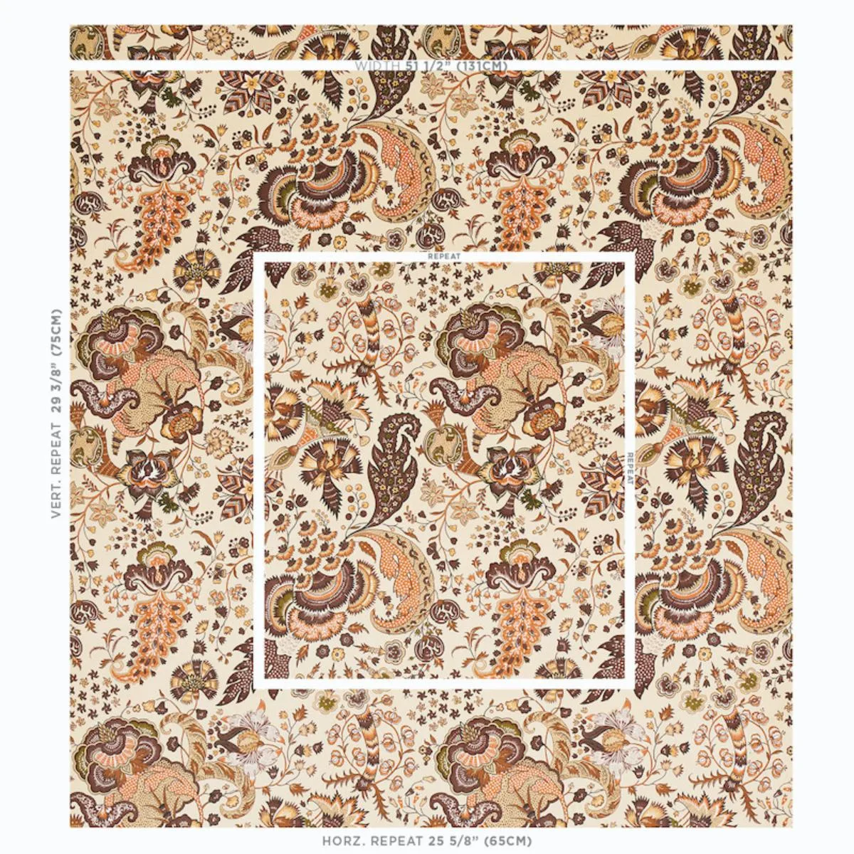 Schumacher 179422 Majorelle Velvet Neutral fabric swatch