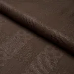 Schumacher 84051 Malia Cedar Brown fabric swatch