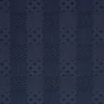 Schumacher 84052 Malia Indigo fabric swatch