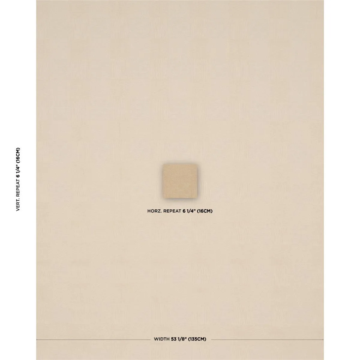 Schumacher 84050 Malia Natural fabric swatch