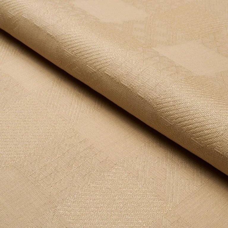 Schumacher 84050 Malia Natural fabric swatch