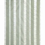 Schumacher 64432 Mandarin Silk Stripe Ocean Mist fabric swatch