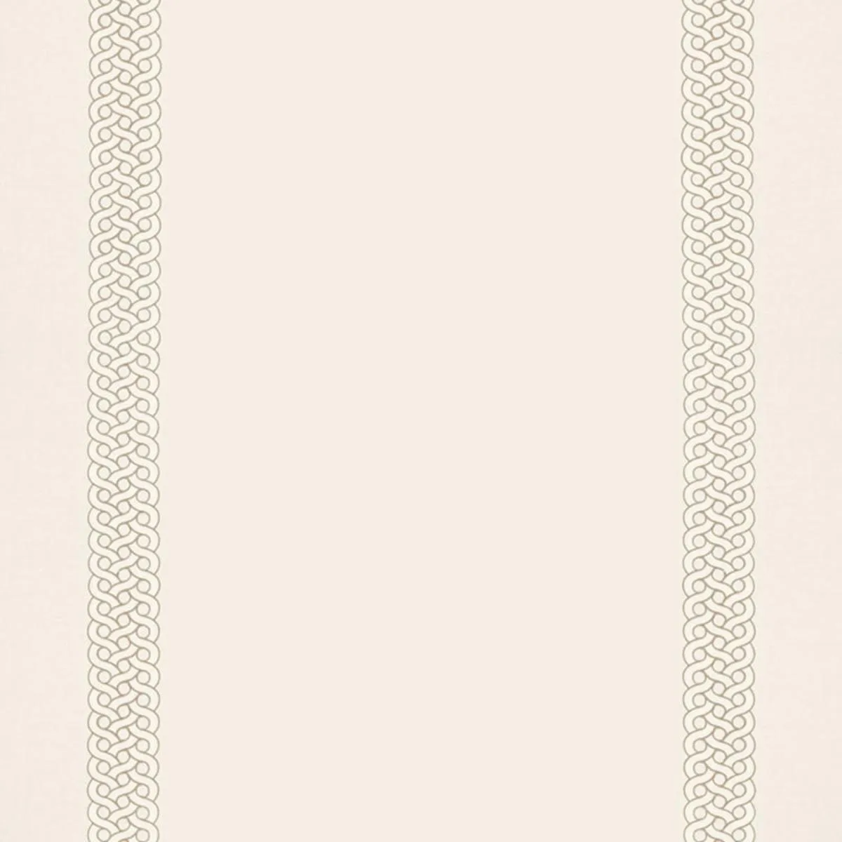 Schumacher 68771 Mandeville Embroidery Dune fabric swatch