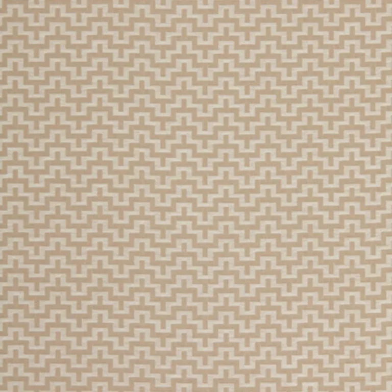 Schumacher 64340 Manhattan Stone fabric swatch