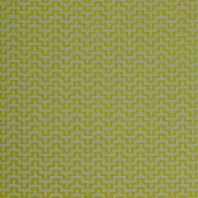 Schumacher 64344 Manhattan Viridian fabric swatch