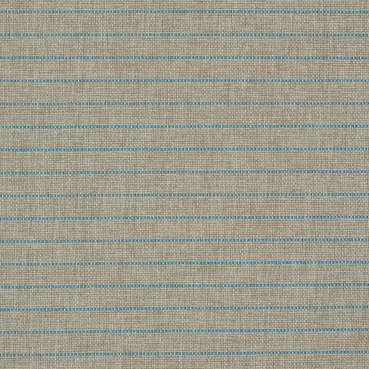 71814 Manning Stripe Indoor/Outdoor Aqua Fabric