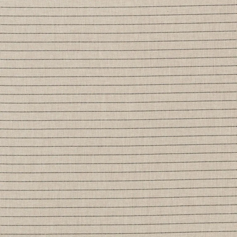 Schumacher 71810 Manning Stripe Indoor/Outdoor Black/Natural fabric swatch