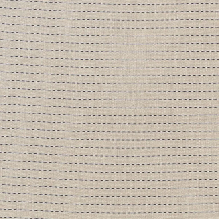 Schumacher 71811 Manning Stripe Indoor/Outdoor Blue/Natural fabric swatch