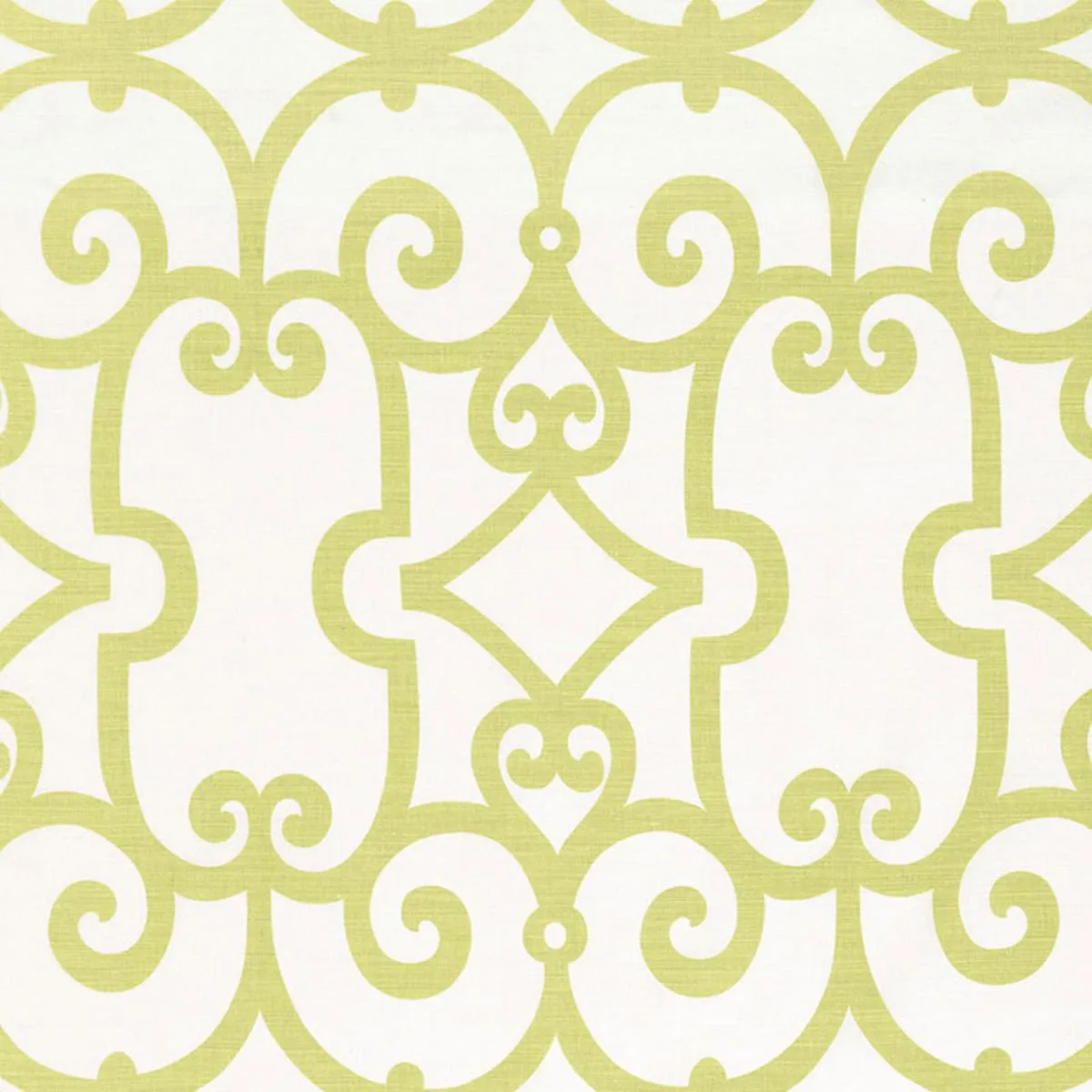 Schumacher 174150 Manor Gate Aloe fabric swatch