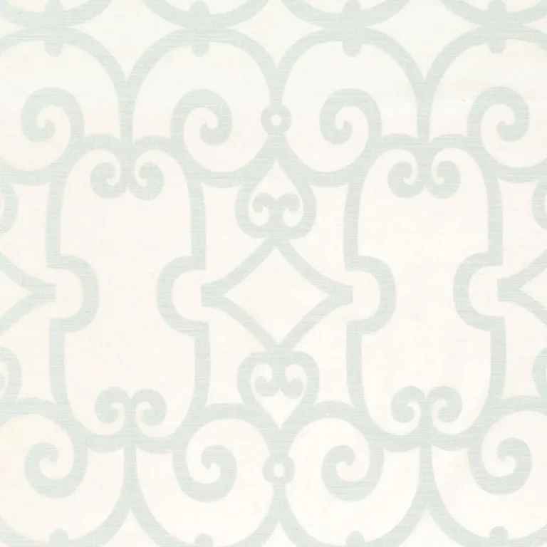 Schumacher 174151 Manor Gate Mineral fabric swatch