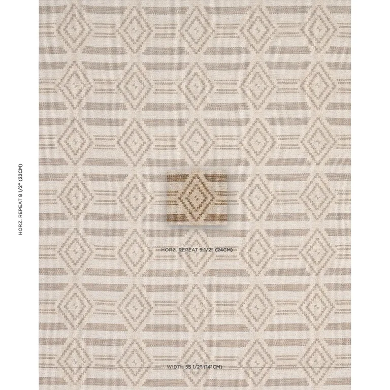 Schumacher 77443 Manta Performance Birch fabric swatch
