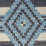 Schumacher 77442 Manta Performance Blue fabric swatch