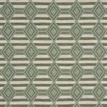 Schumacher 77445 Manta Performance Green & Mineral fabric swatch