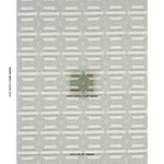 Schumacher 77445 Manta Performance Green & Mineral fabric swatch