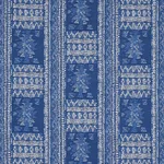 Schumacher 80630 Maracena Jacquard Blue fabric swatch