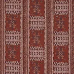 Schumacher 80631 Maracena Jacquard Red fabric swatch