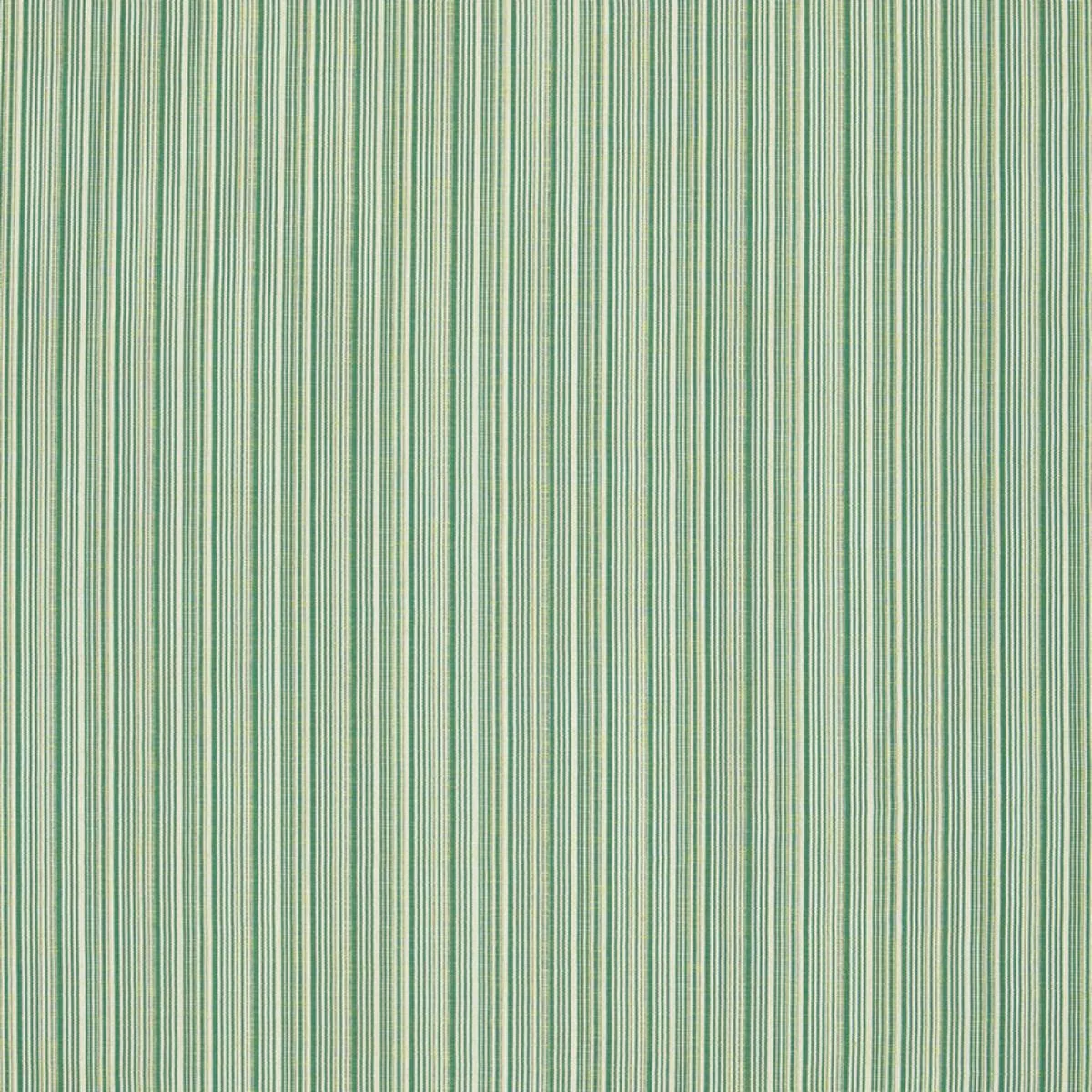 Schumacher 65972 Marbella Strie Viridian fabric swatch