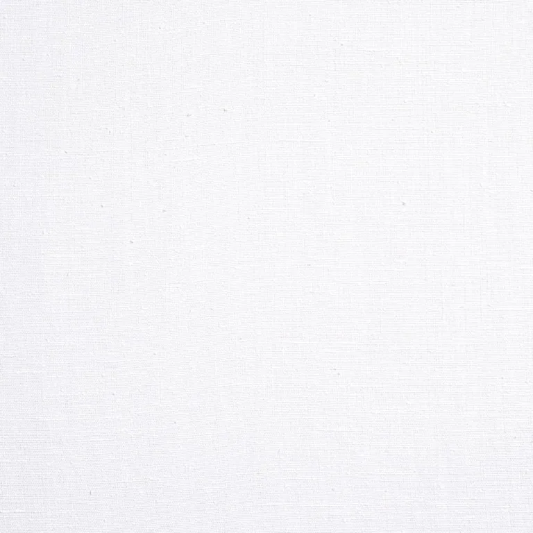 Schumacher 79990 Marco Performance Linen Blanc fabric swatch