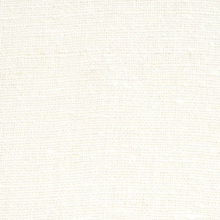 Schumacher 79991 Marco Performance Linen Cream fabric swatch