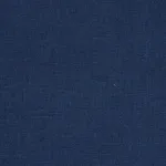 Schumacher 82623 Marco Performance Linen Indigo fabric swatch