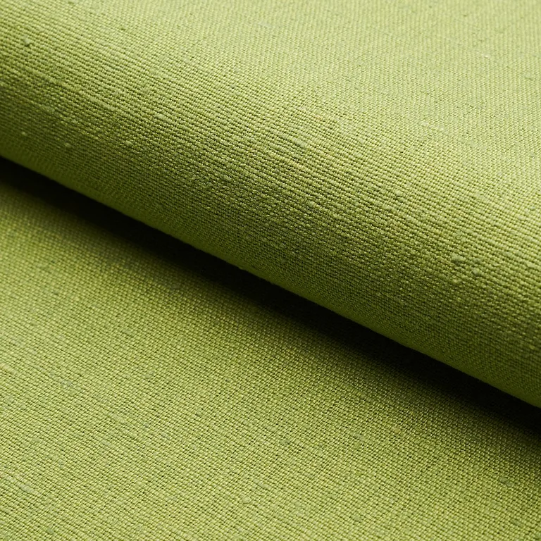 Schumacher 82620 Marco Performance Linen Leaf fabric swatch
