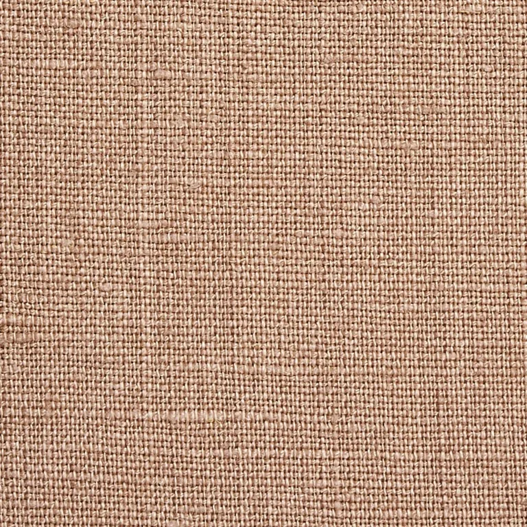 Schumacher 79993 Marco Performance Linen Rosewood fabric swatch