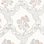 Schumacher 176851 Marella Rose fabric swatch