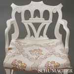 Schumacher 176853 Marella Spice fabric swatch