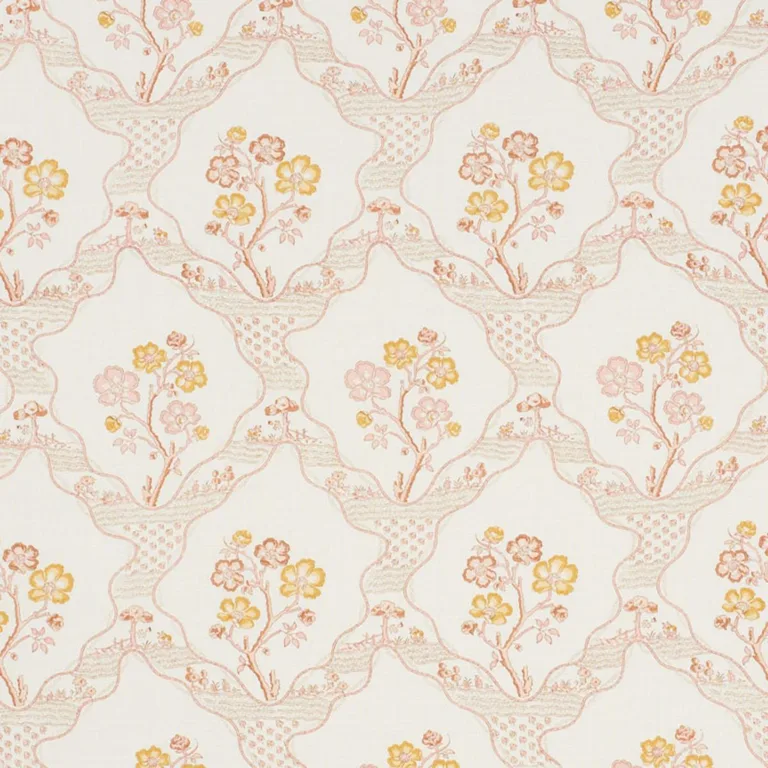 Schumacher 176853 Marella Spice fabric swatch