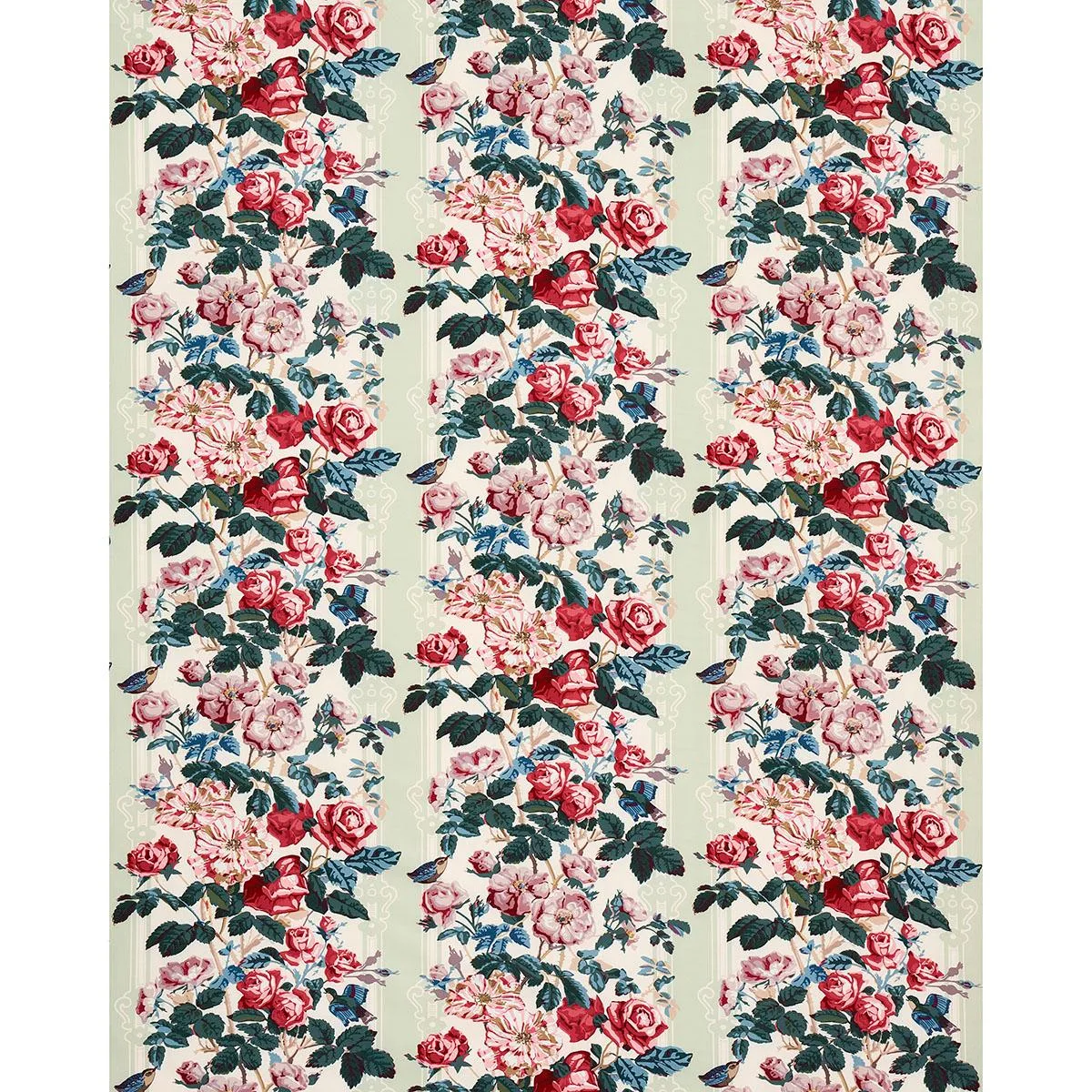 Schumacher 180610 Margaret Ruth Document fabric swatch