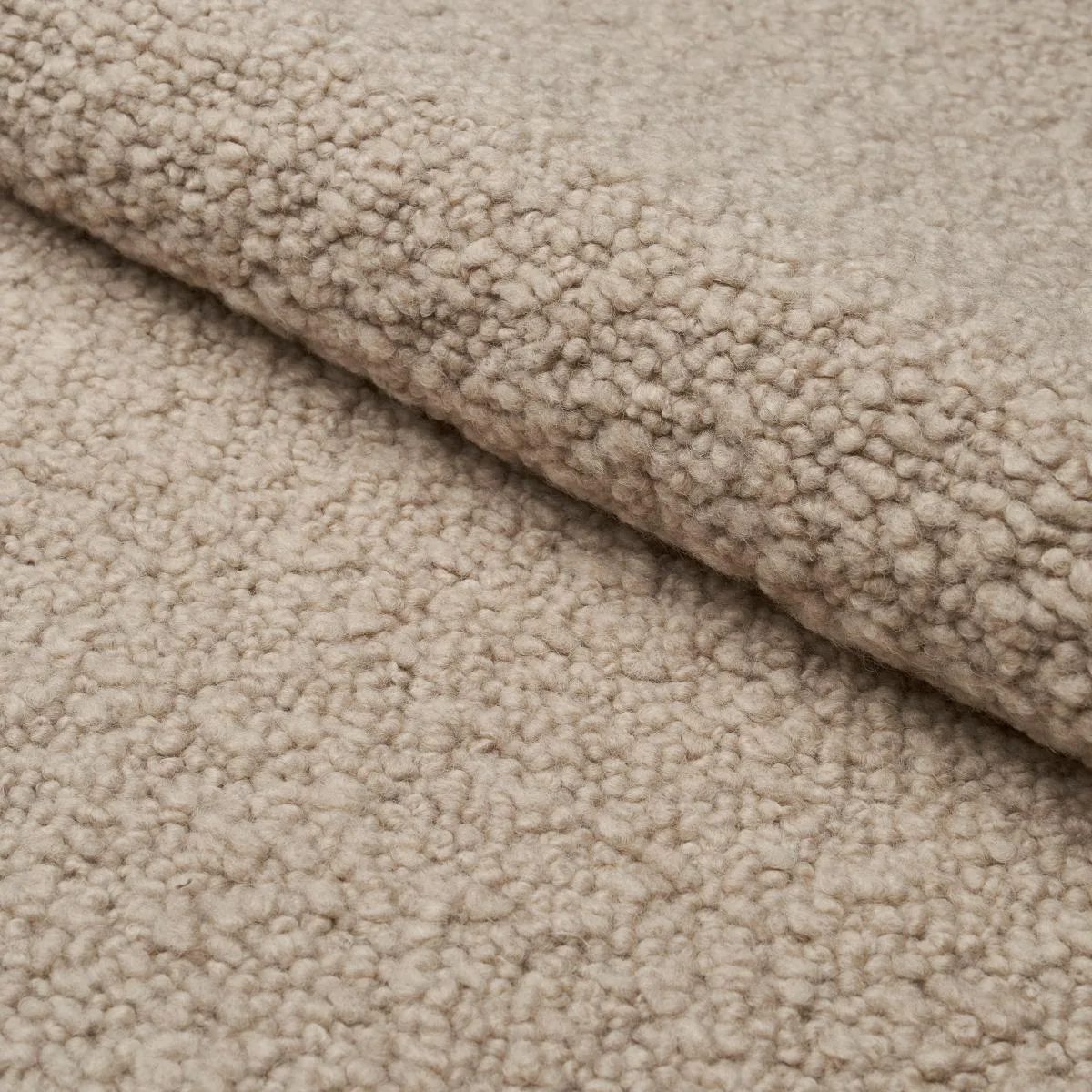 Schumacher 80532 Margarete Bouclé Bisque fabric swatch