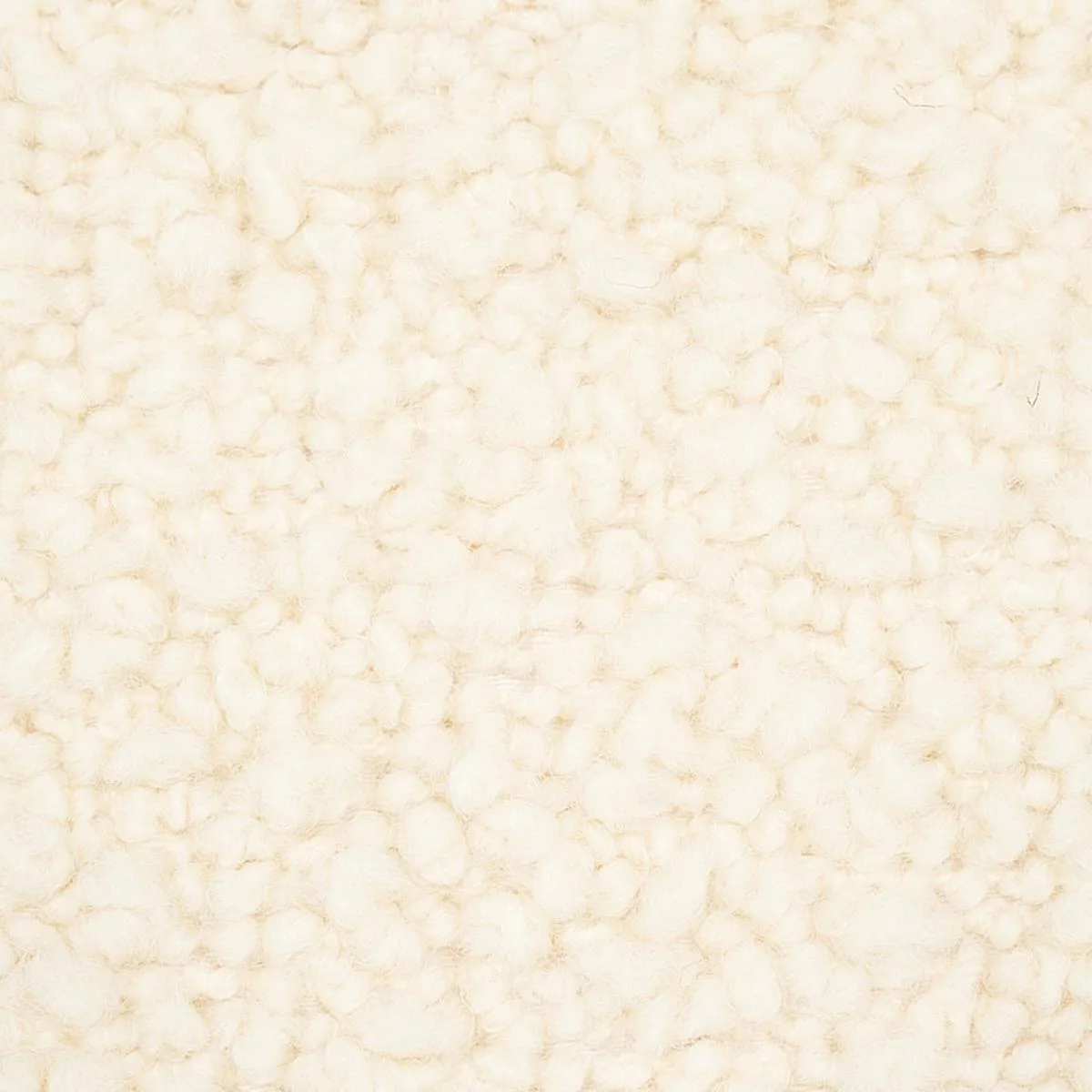 Schumacher 80531 Margarete Bouclé Ivory fabric swatch